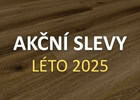Letní akční slevy vinylových podlah 2025
